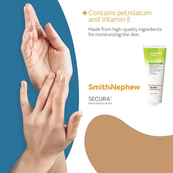 Smith&Nephew SECURA Moisturizing Cream Soothing Moisturizer I 30ml I Case of 10 - Picture 4 of 7